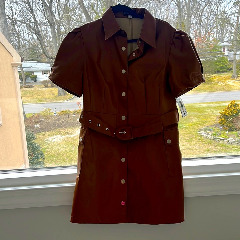 Brand new, 100 percent polyester.